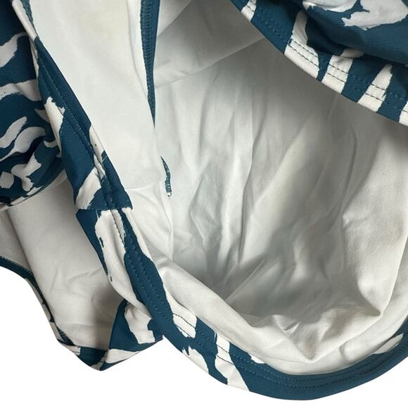 Anne Cole V-Wire Blue Jungle Fever Print One Piece Swimsuit Plus Size 24W - Picture 7 of 11